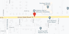 Heritage Woods of Benton in google map