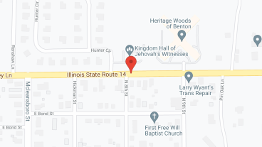 Heritage Woods of Benton in google map