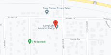 Long Lake Assisted Living in google map