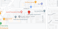 RoseWalk on Main in google map