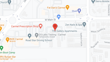 RoseWalk on Main in google map