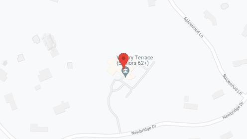 Map of the neighborhood around Victory Terrace