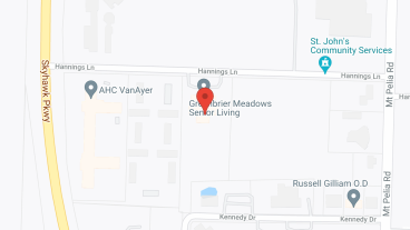 Greenbrier Meadows in google map
