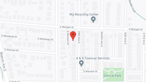 Map of the neighborhood around Angelica Adult Family Home