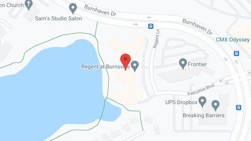 Map of the neighborhood around Regent at Burnsville
