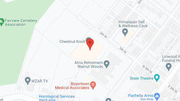 Chestnut Knoll in google map