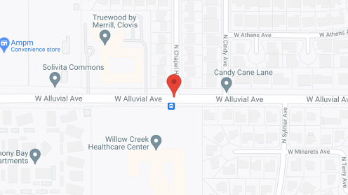 Map of the neighborhood around Truewood by Merrill, Clovis