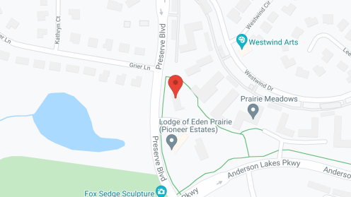 Map of the neighborhood around Pioneer Estates