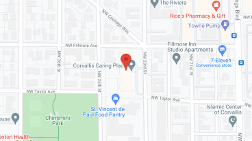 Corvallis Caring Place in google map