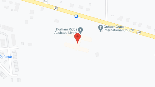 Map of the neighborhood around Durham Ridge Assisted Living
