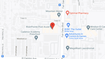 Rosewood Post Acute in google map