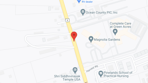 Map of the neighborhood around Magnolia Gardens