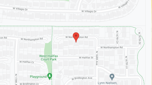 Map of the neighborhood around Sunshine Residential Care Home
