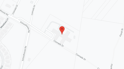 Map of the neighborhood around Aristacare at Whiting