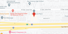 Claremont Place in google map