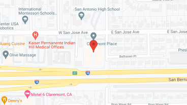 Claremont Place in google map