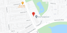 Atria Tanglewood in google map