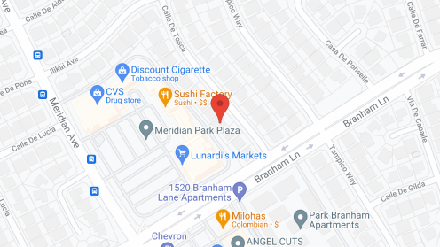Map of the neighborhood around Villa Verde