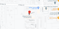 Magnolia Place of Saxonburg in google map
