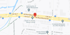 Bluemound Home in google map