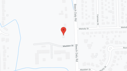Map of the neighborhood around Beechwood Living Center