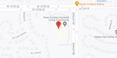 Rose Estates in google map