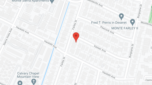 Map of the neighborhood around Monte Farley III
