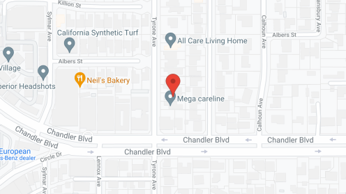 Map of the neighborhood around Carmel 2