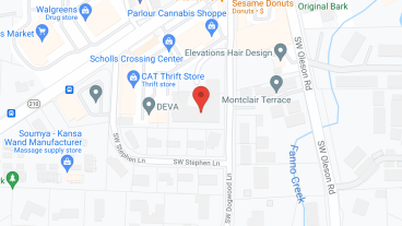 Raleigh Hills Assisted Living and ECU in google map