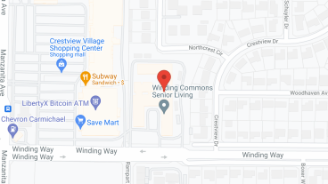 Winding Commons in google map
