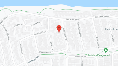 Map of the neighborhood around Golden Age Bayside