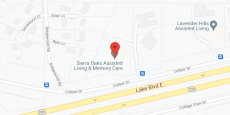 Sierra Oaks Assisted Living and Memory Care in google map