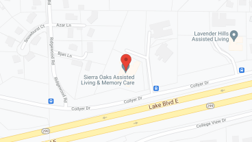 Sierra Oaks Assisted Living and Memory Care in google map