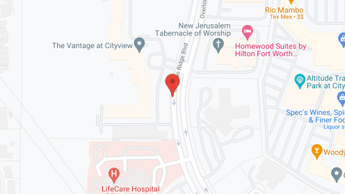 Map of the neighborhood around The Vantage at Cityview