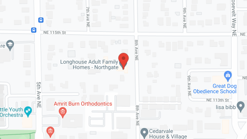Map of the neighborhood around EverGreen Place East