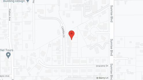 Map of the neighborhood around Eva's Care Home