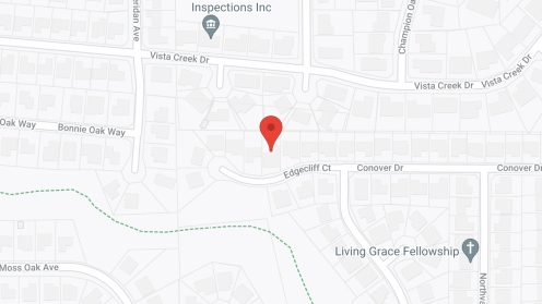 Map of the neighborhood around Care a Lot