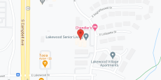 Lakewood - Assisted Living By Americare in google map