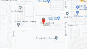 Savannah Court of Lakeland in google map