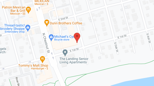 Map of the neighborhood around Zen Chaska