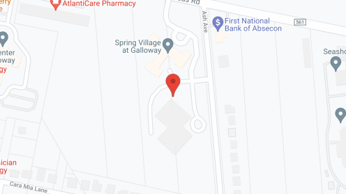 Map of the neighborhood around Spring Home at Galloway