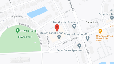 Oaks at Daniel Island in google map
