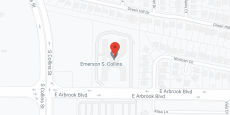 Emerson South Collins in google map
