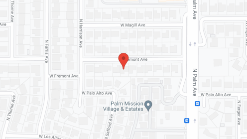 Map of the neighborhood around Bonevente Home