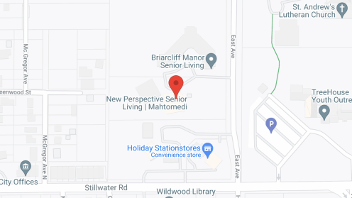 Map of the neighborhood around New Perspective Mahtomedi