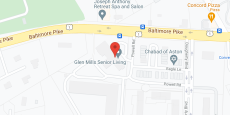 Glen Mills Senior Living in google map