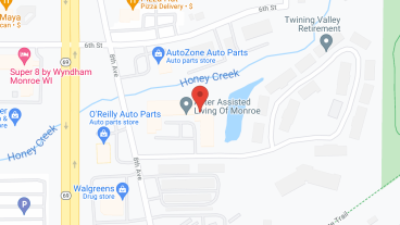 Aster Assisted Living of Monroe in google map
