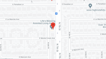 Life's Blessings Assisted Living Home in google map