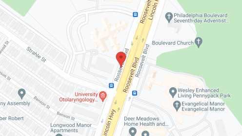 Map of the neighborhood around Harmony Place