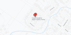 Cedar Gardens AFH in google map